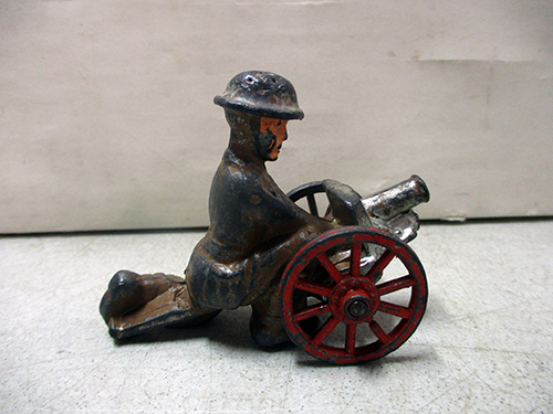 image of Barclay Figurine of Soldier with Cannon