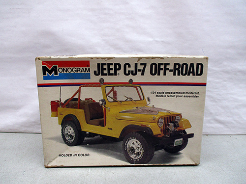 image of Monogram Jeep CJ7 Off-Road Model Kit