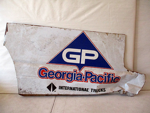 image of Georgia-Pacific International Trucks Sign Panel