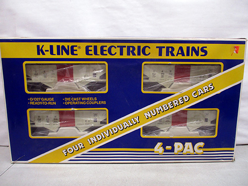 image of K-Line Electric Trains 4-Pack O Gauge Set