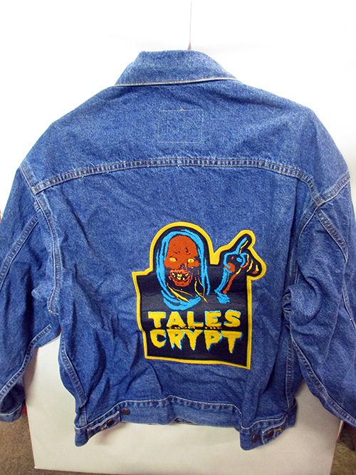 image of Tales from the Crypt Denim Jacket with Graphic Patch