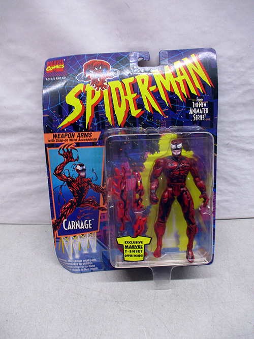 image of Spider-Man Animated Series Carnage Action Figure