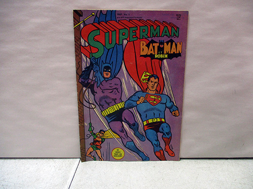 image of Superman Batman Robin Comic Book Issue