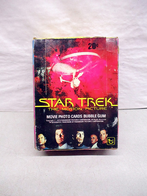 image of 1979 Topps Star Trek: The Motion Picture Trading Cards Box