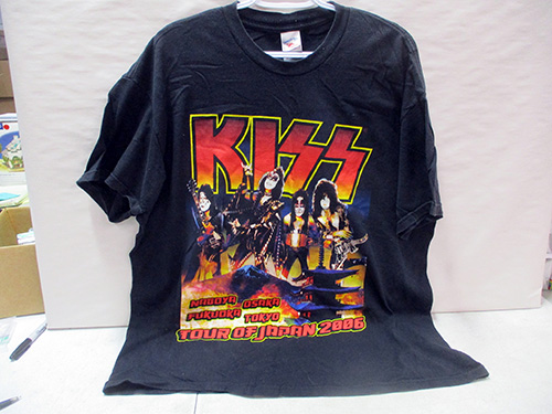 image of KISS 2006 Japan Tour Black Concert T-Shirt
