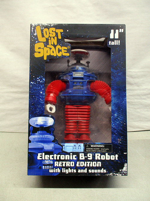 image of Lost in Space Retro Electronic B-9 Robot Action Figure