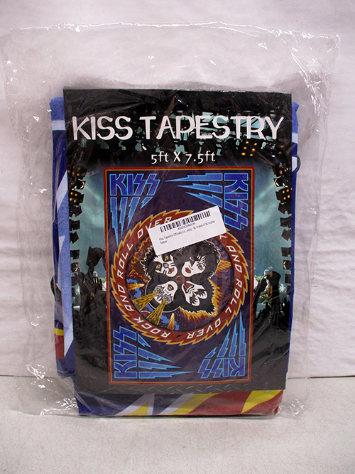 image of KISS Tapestry Artwork, 5 ft x 7.5 ft