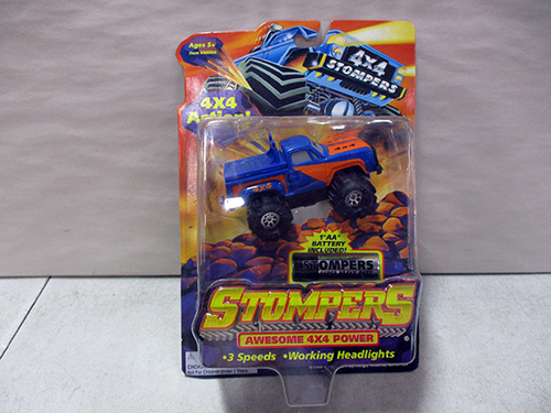 image of Stompers 4x4 Battery-Powered Toy Truck in Packaging