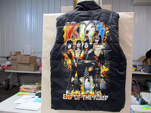 image of Kiss End of the Road Tour Vest