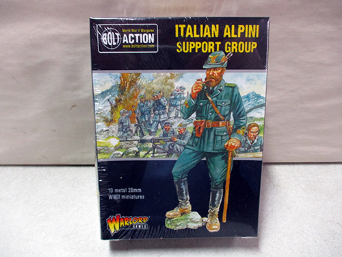 image of Warlord Games Italian Alpini Support Group Miniatures