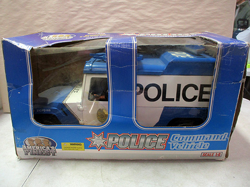 image of Police Command Vehicle Toy in Original Box