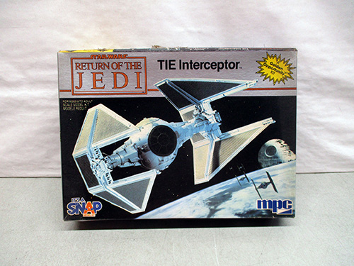 image of Star Wars Return of the Jedi MPC TIE Interceptor Model Kit
