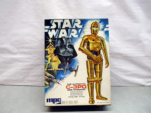 image of MPC Star Wars C-3PO Model Kit Box