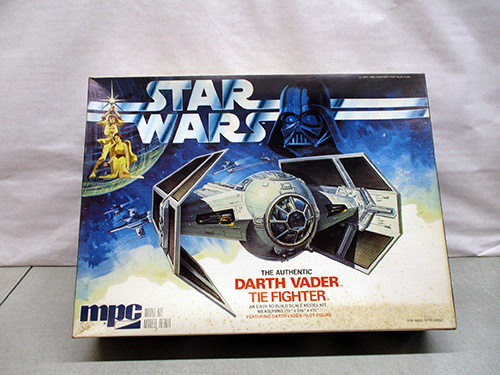 image of MPC Star Wars Darth Vader Tie Fighter Model Kit