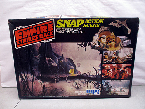 image of MPC Star Wars Dagobah Snap Action Scene Kit