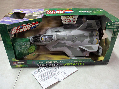 image of GI Joe Thunderwing Jet Valor Vs Venom Toy