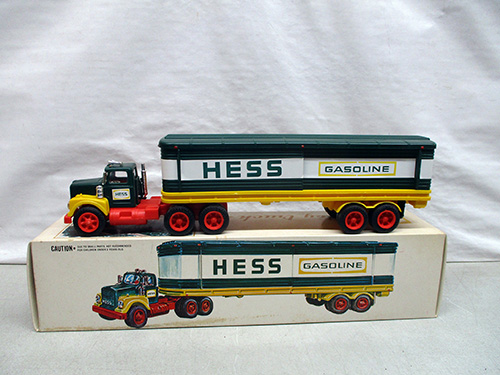 image of 1976 Hess Gasoline Toy Truck with Original Box