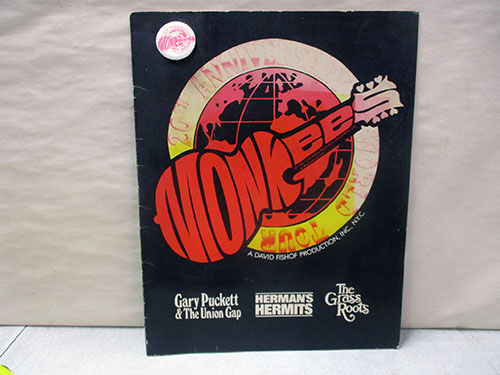 image of Monkees 1986 Reunion Tour Program
