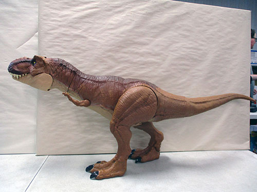 image of Jurassic World Plastic Tyrannosaurus Rex Figure