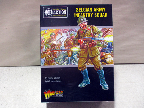 image of Bolt Action Belgian Army Infantry Squad Miniatures