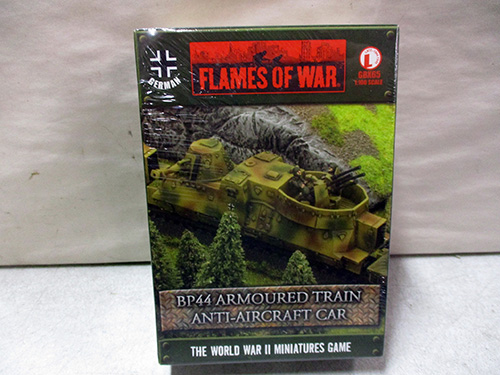 image of Flames Of War BP44 Armoured Train Model Kit