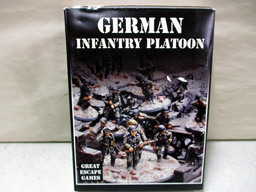 image of German Infantry Platoon Miniature Set by Great Escape Games