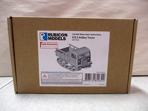 image of Rubicon Models 1/56 Scale STZ-5 Artillery Tractor Kit