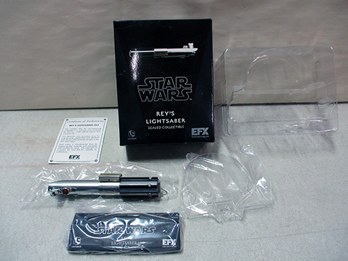 image of Star Wars EFX Collectibles Rey's Lightsaber Replica