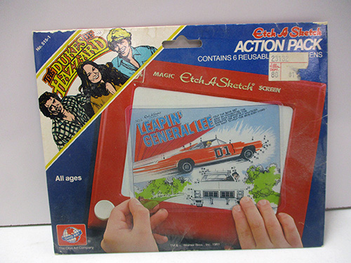 image of Etch A Sketch Dukes of Hazzard Action Pack