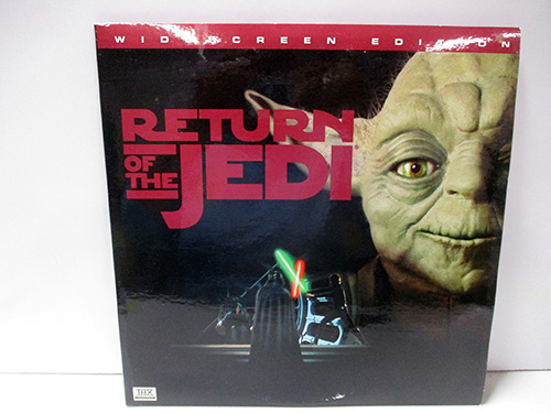 image of Star Wars Return of the Jedi Widescreen Edition LaserDisc