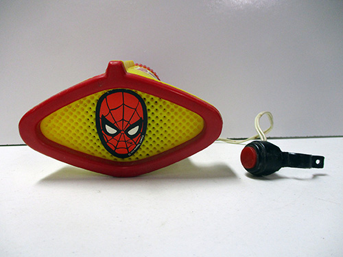 image of Marvel Spider-Man Bicycle Horn and Button