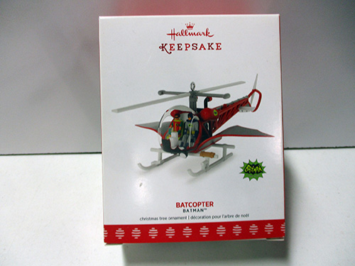 image of Hallmark Keepsake Batcopter Batman Christmas Ornament