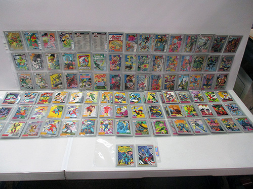 image of DC Comics super hero card lot