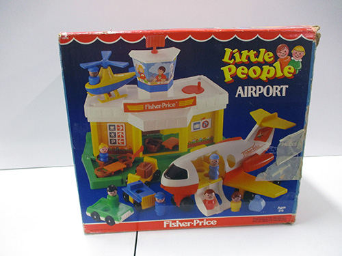 image of Fisher-Price Little People Airport Playset in Box
