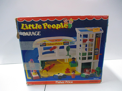 image of Fisher-Price Little People Garage Playset in Box