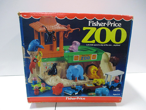 image of Fisher-Price Zoo Playset with Box