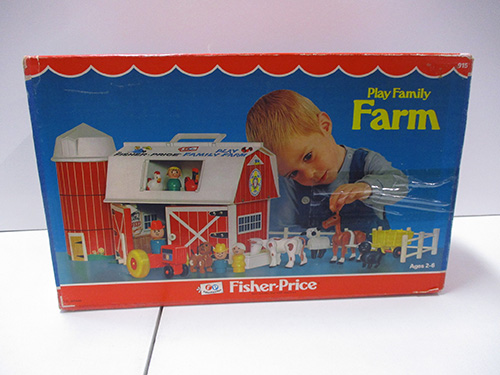 image of Fisher-Price Play Family Farm Set in Original Box