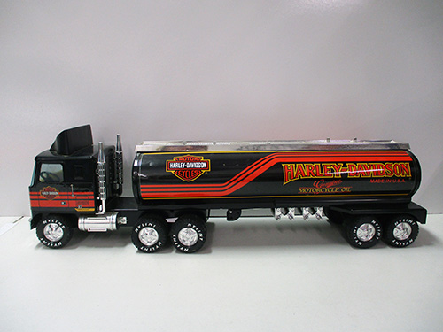 image of Nylint Harley-Davidson Tanker Truck Diecast Model