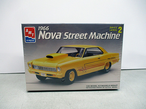 image of AMT 1966 Nova Street Machine Model Kit