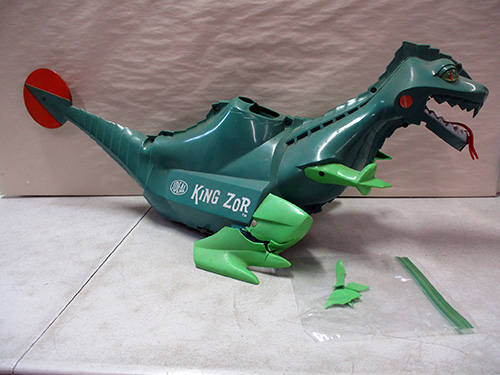 image of King Zor Retro Dinosaur Toy by Ideal