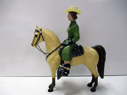 image of Hartland Dale Evans Figurine on Horseback