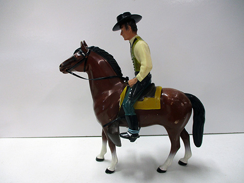 image of Hartland Wyatt Earp and Horse Figurine