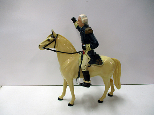 image of Hartland George Washington on Horseback in Military Uniform