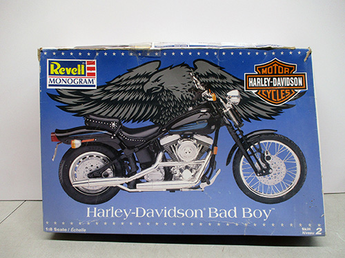 image of Revell Monogram Harley-Davidson Bad Boy Model Kit
