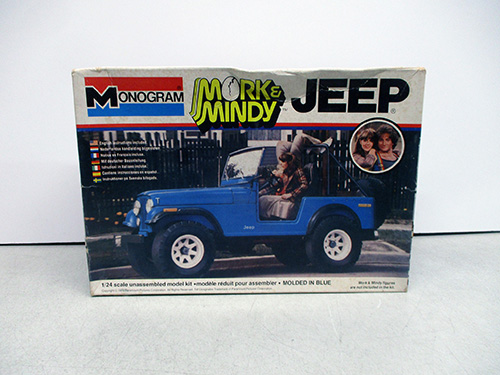 image of Monogram 1:24 Mork & Mindy Jeep Model Kit