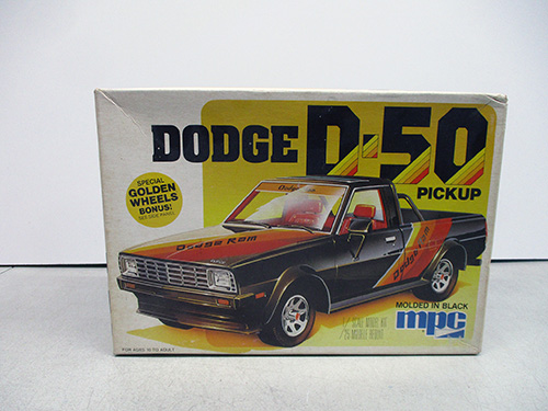 image of MPC Dodge D-50 Pickup Model Kit in Original Box