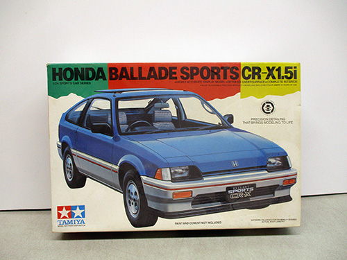 image of Tamiya Honda Ballade Sports 1:24 Scale Model Kit