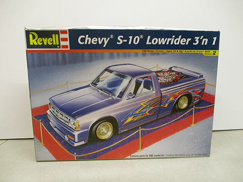 image of Revell Chevy S-10 Lowrider 3'n 1 Model Kit