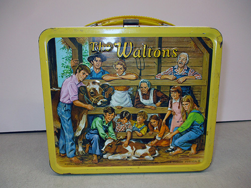image of The Waltons Metal Lunch Box with Colorful Art
