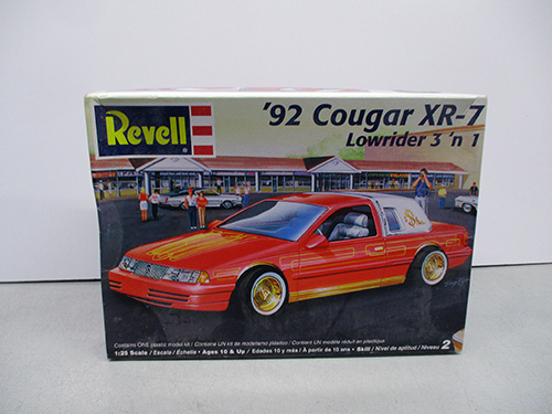image of Revell '92 Cougar XR-7 Lowrider 3 'n 1 Model Kit